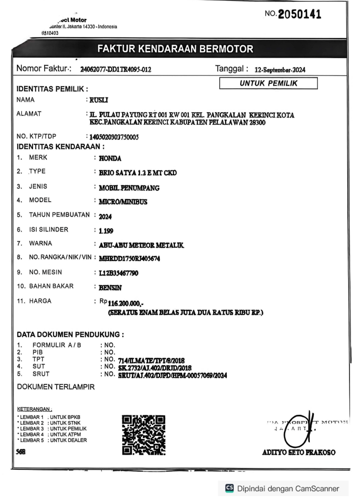 HONDA  BRIO  SATYA 1.2 E