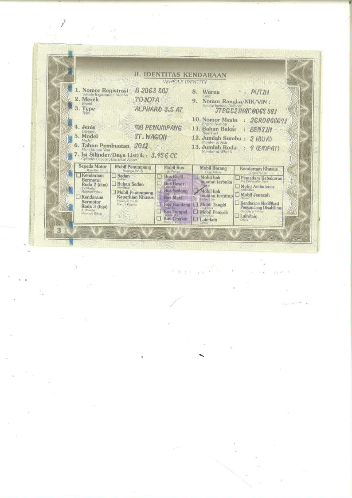 TOYOTA  ALPHARD  3.5