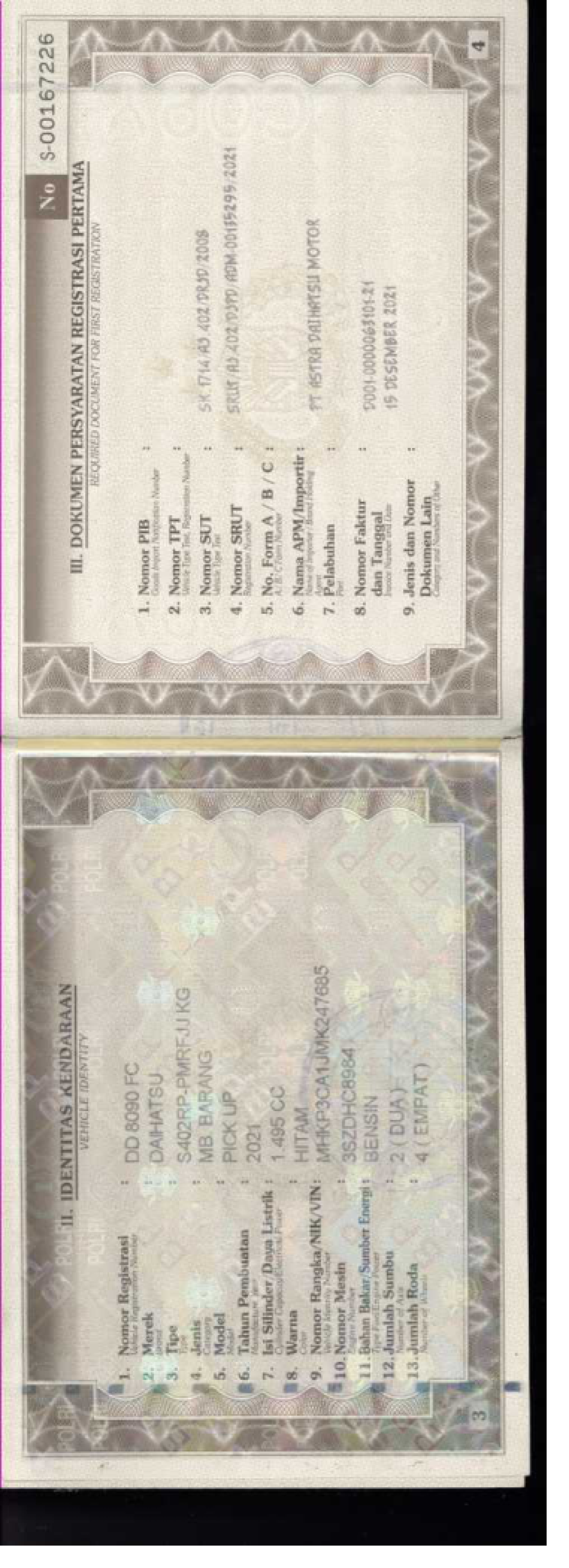 DAIHATSU GRAN MAX PICK-UP 1.5