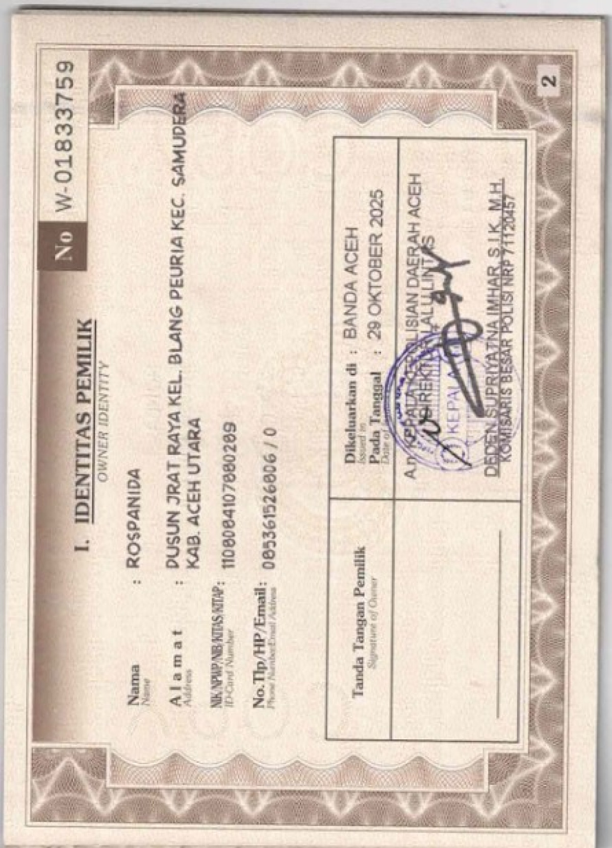 HONDA SCOOPY PRESTIGE