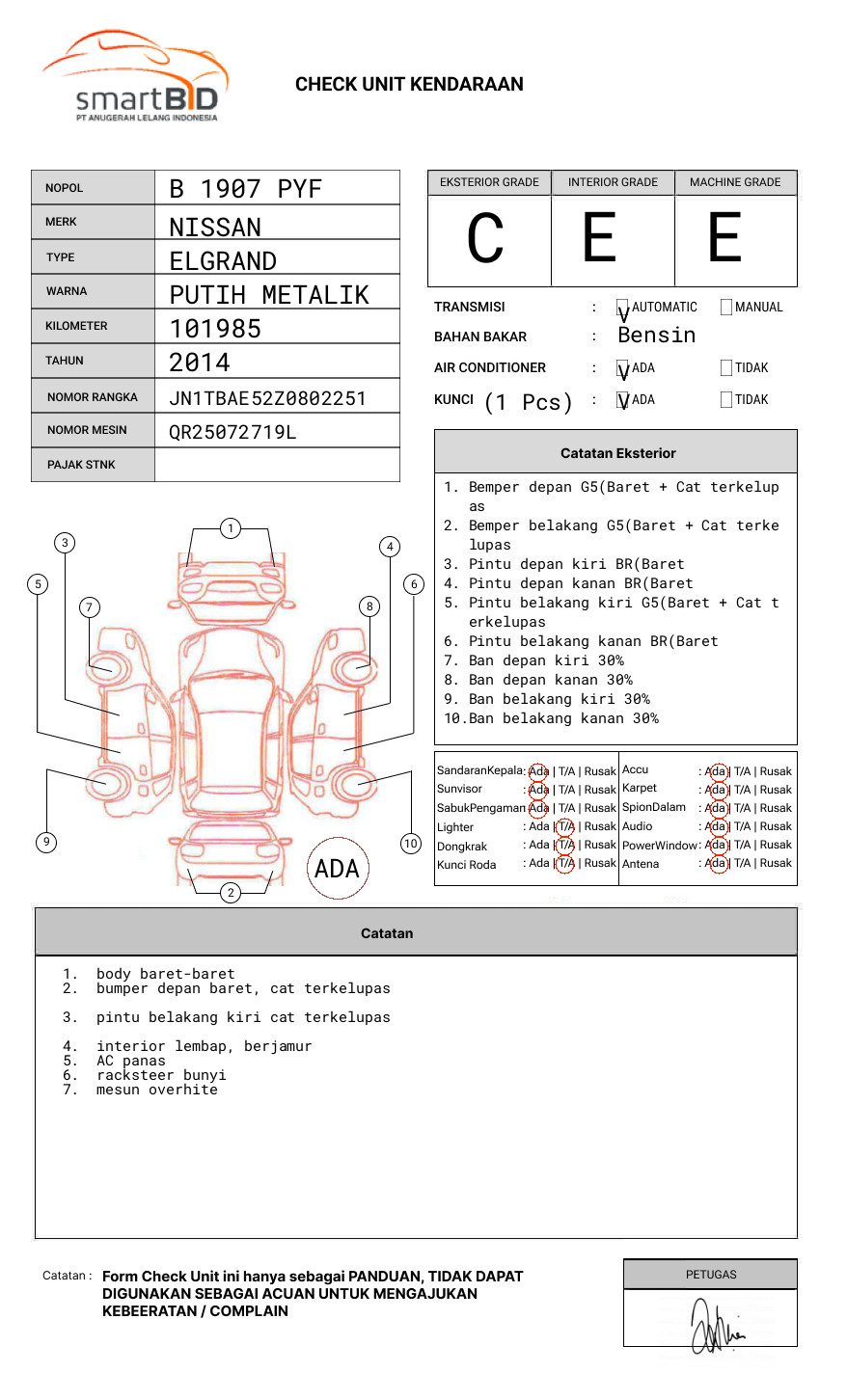 NISSAN ELGRAND HIGHWAY STAR