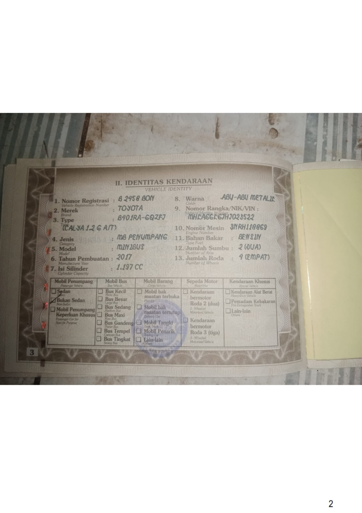 TOYOTA  CALYA  1.2 G A/T