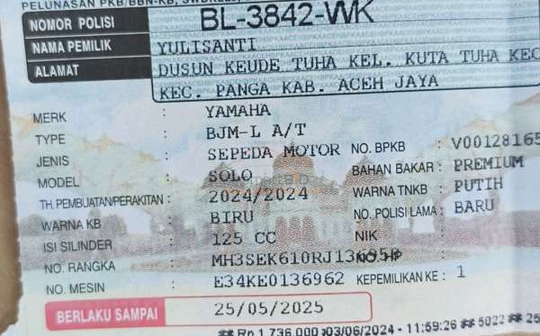 YAMAHA  GRAND FILANO 125