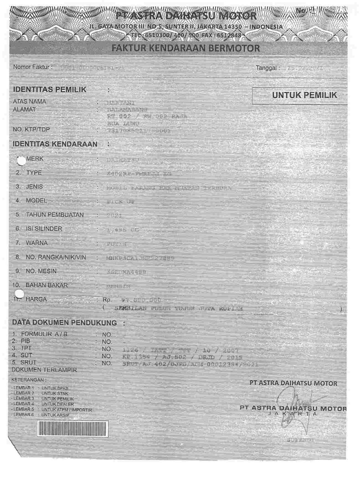 DAIHATSU  GRAN MAX  PICK-UP