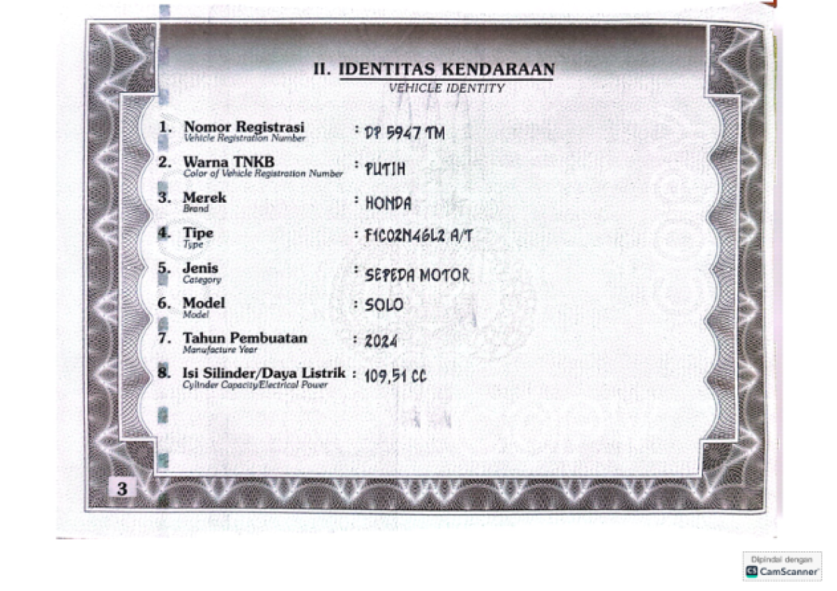 HONDA SCOOPY PRESTIGE