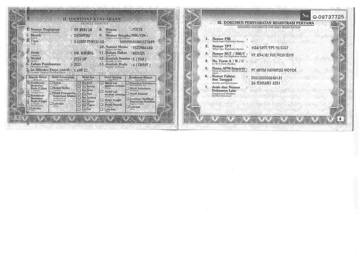 DAIHATSU  GRAN MAX  PICK-UP