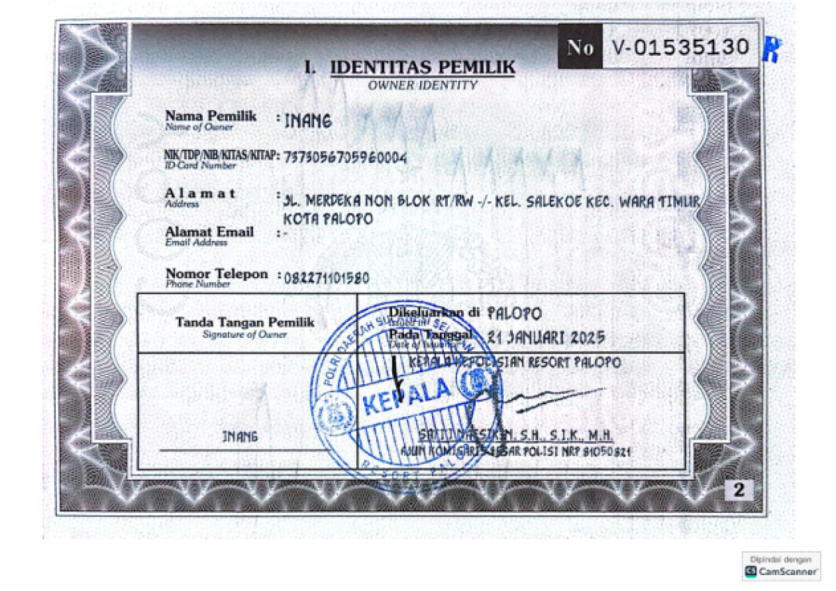 HONDA SCOOPY PRESTIGE