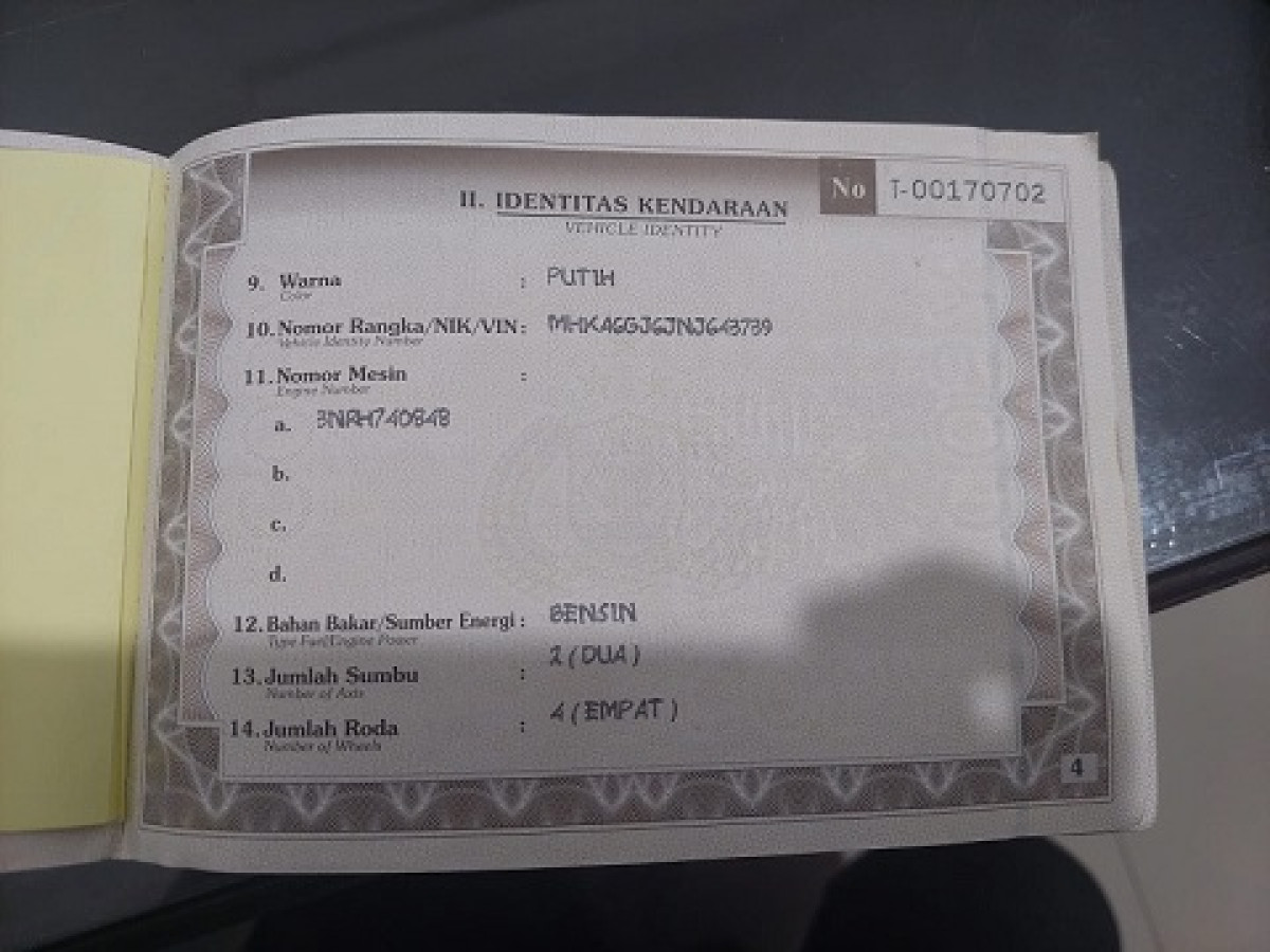 TOYOTA CALYA 1.2 G M/T