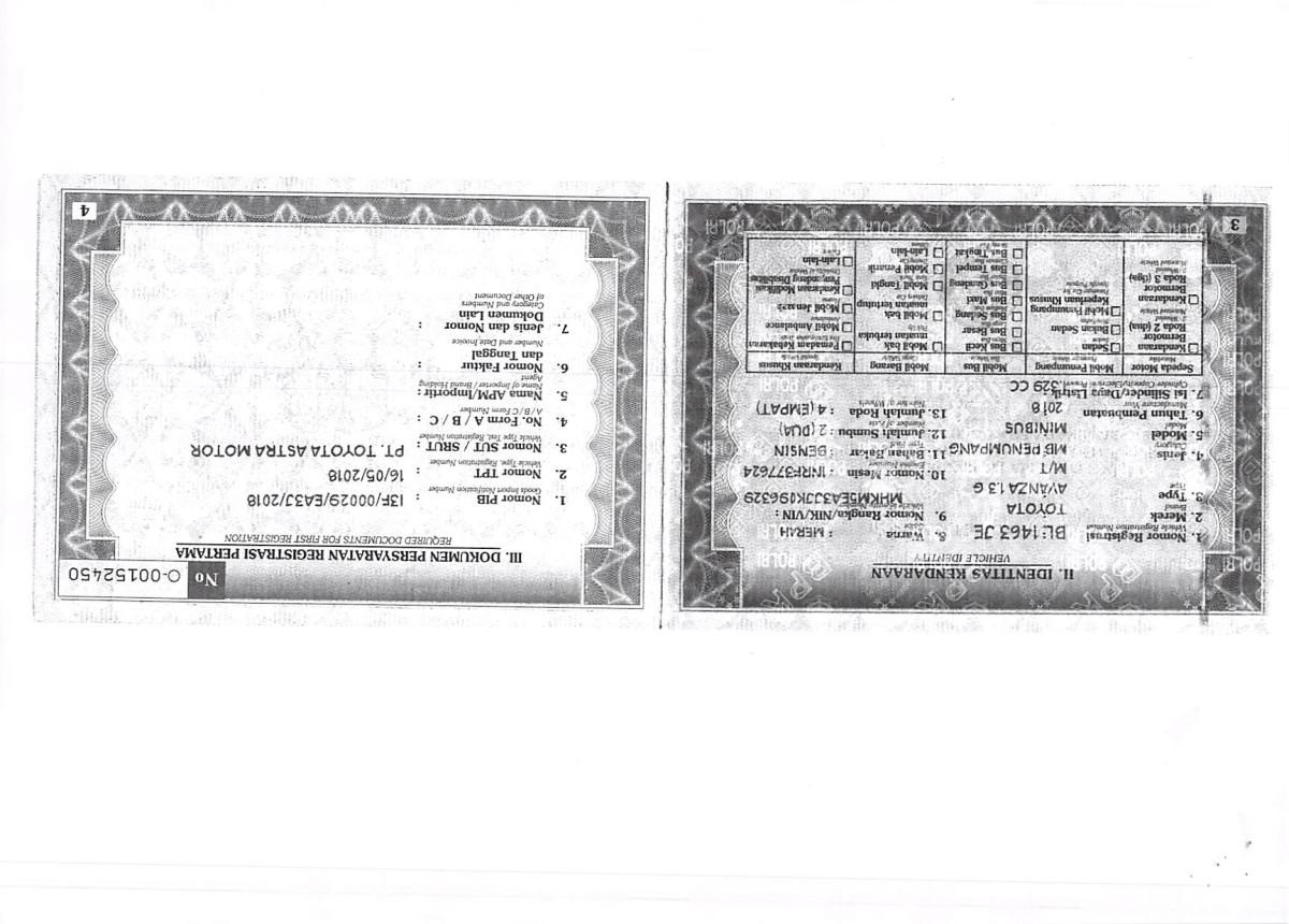 TOYOTA  AVANZA  1.3 G