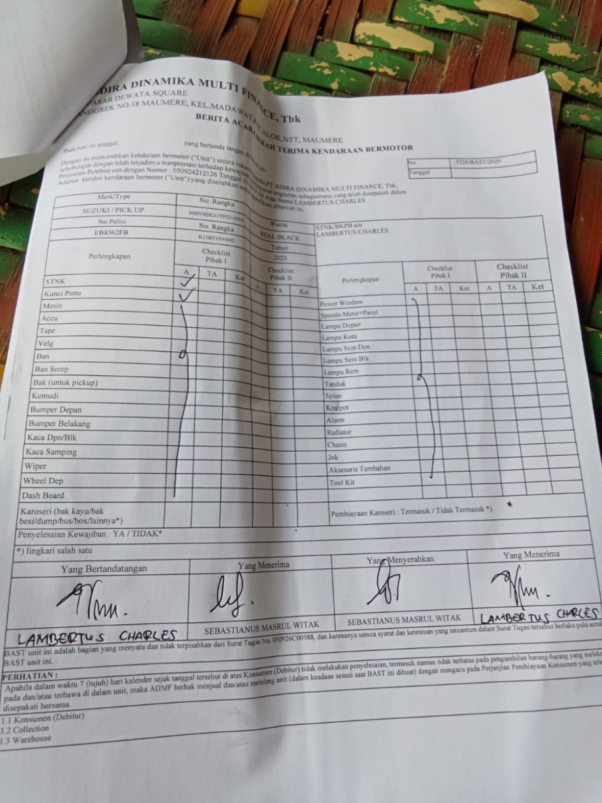 SUZUKI CARRY CARRY PU