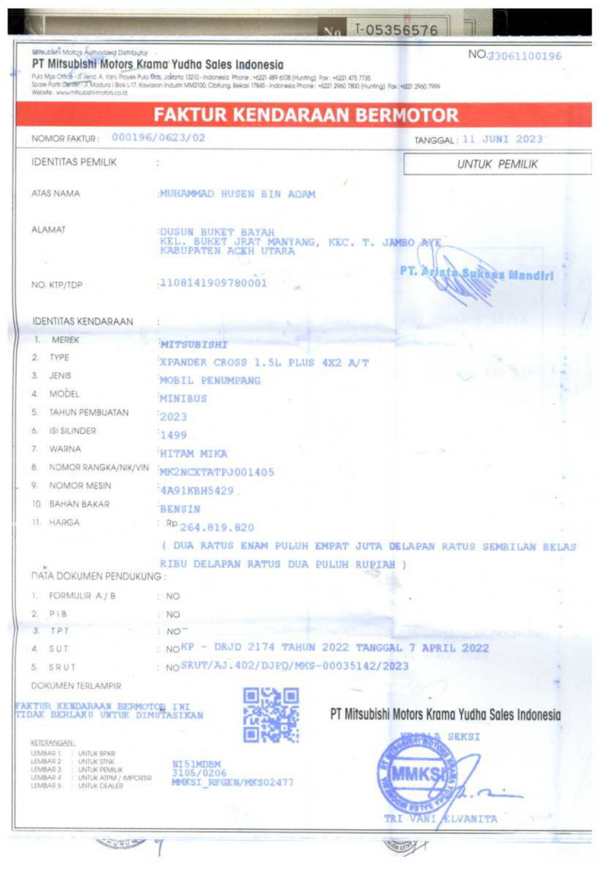 MITSUBISHI XPANDER CROSS 1.5