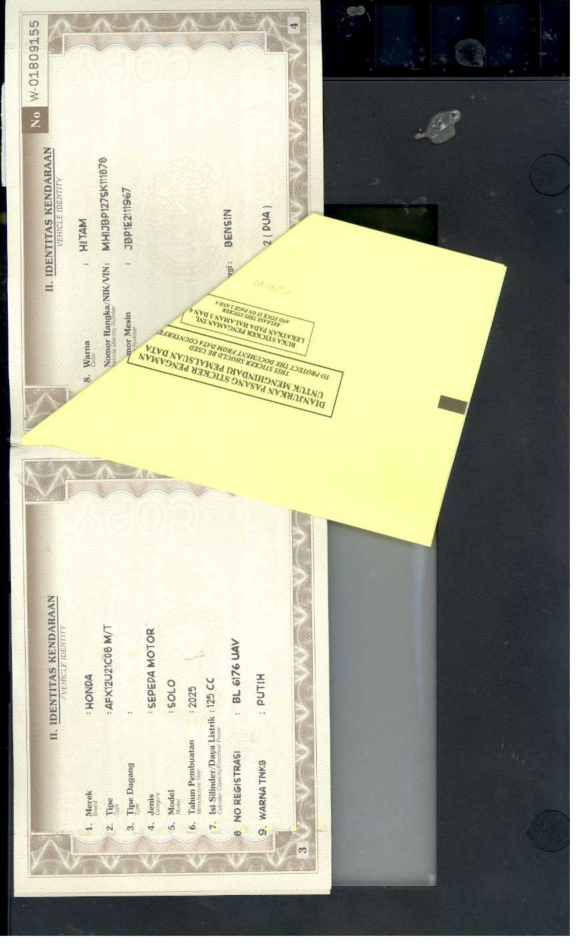 HONDA SUPRA X 125 CW