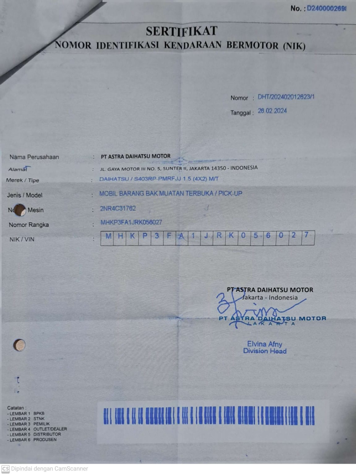 DAIHATSU GRAN MAX  PICK-UP