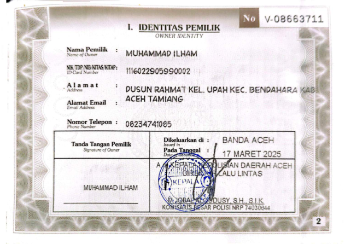 HONDA SCOOPY PRESTIGE