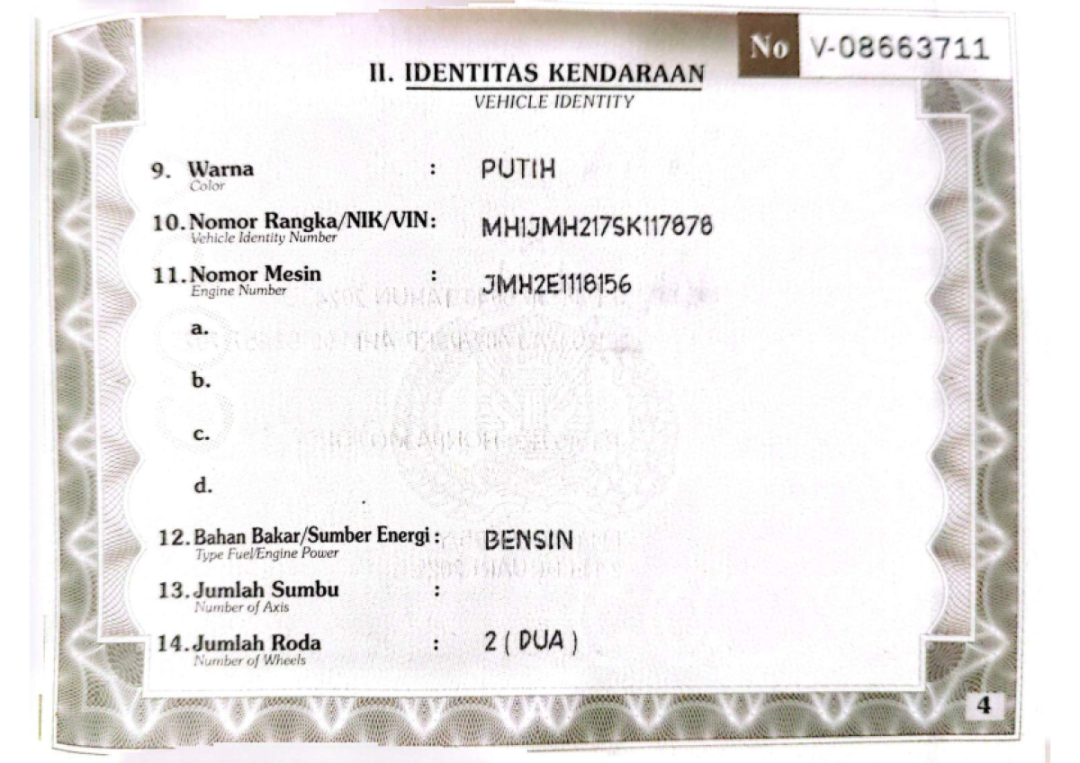 HONDA SCOOPY PRESTIGE