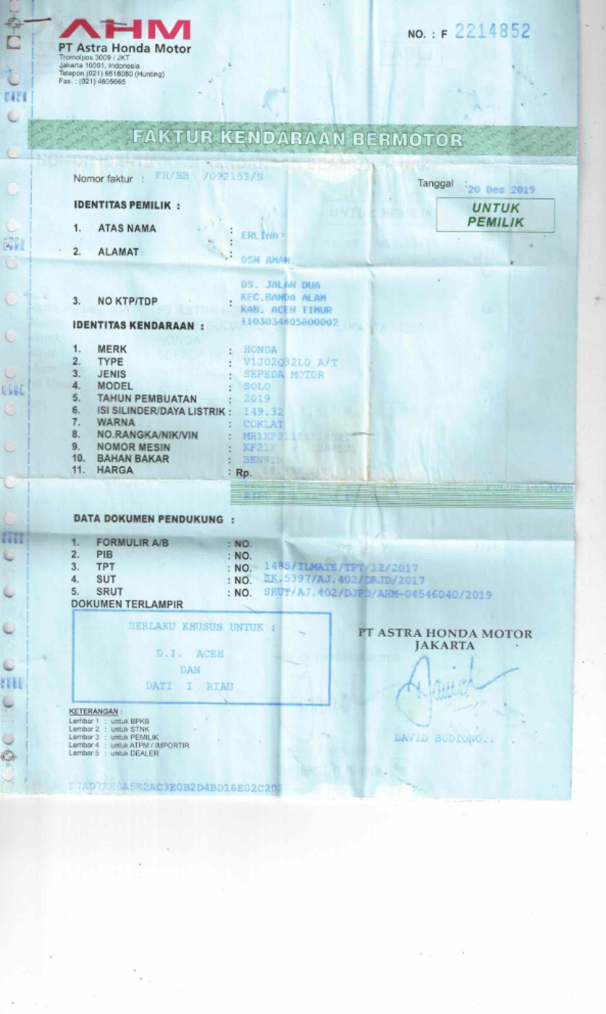 HONDA NEW PCX 160 CBS