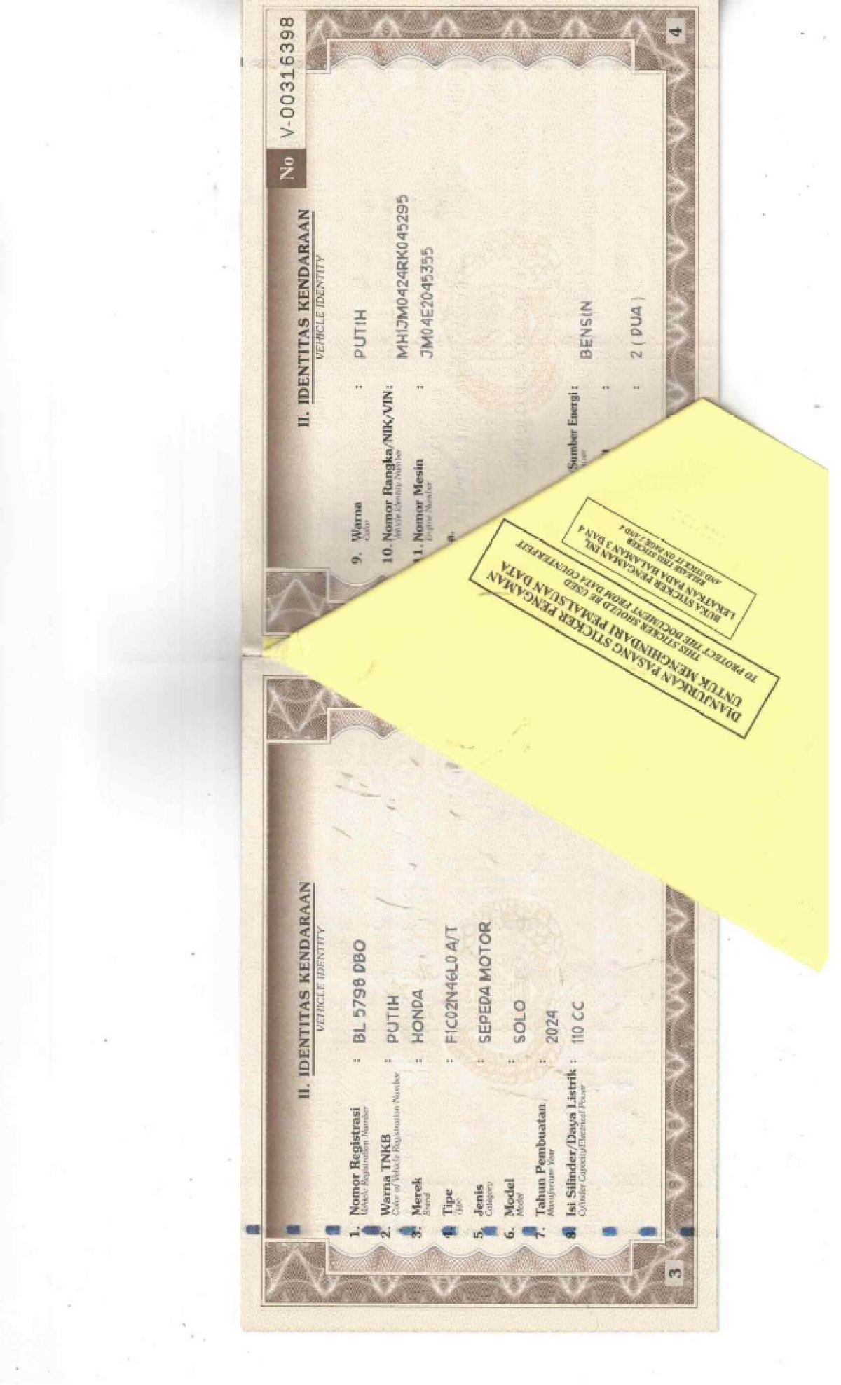 HONDA SCOOPY PRESTIGE