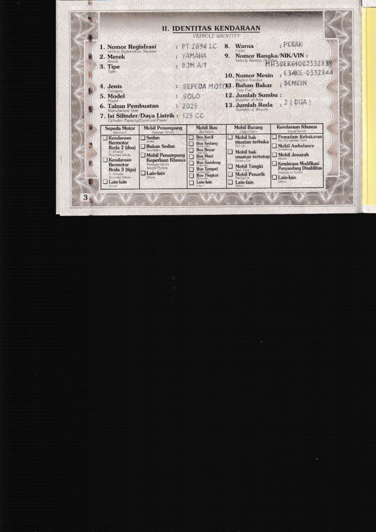 YAMAHA GRAND FILANO 125