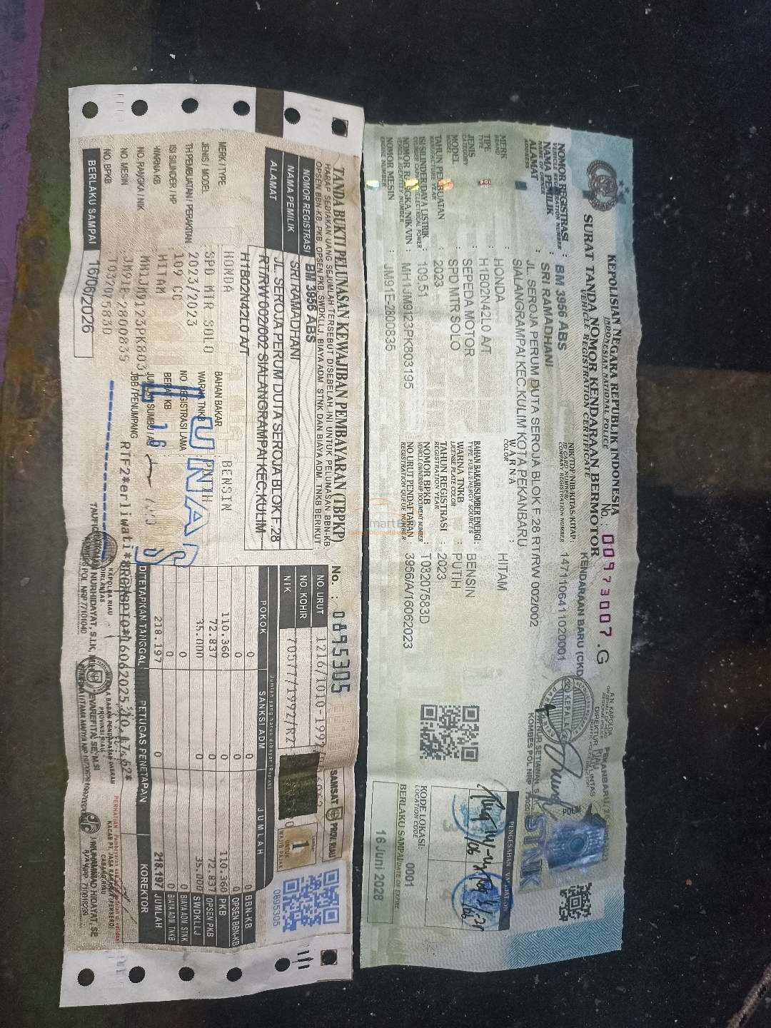 HONDA BEAT CBS FI CW