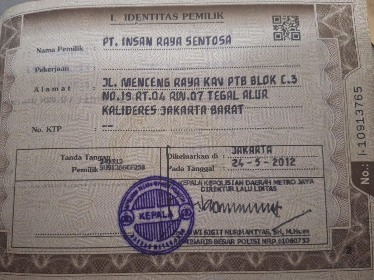 HONDA ODYSSEY RB3 2.4 L