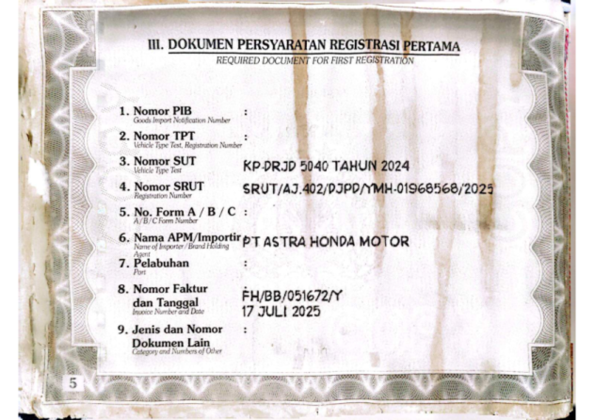 HONDA SCOOPY PRESTIGE