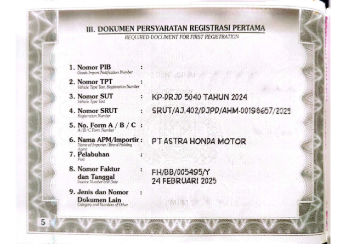 HONDA SCOOPY PRESTIGE