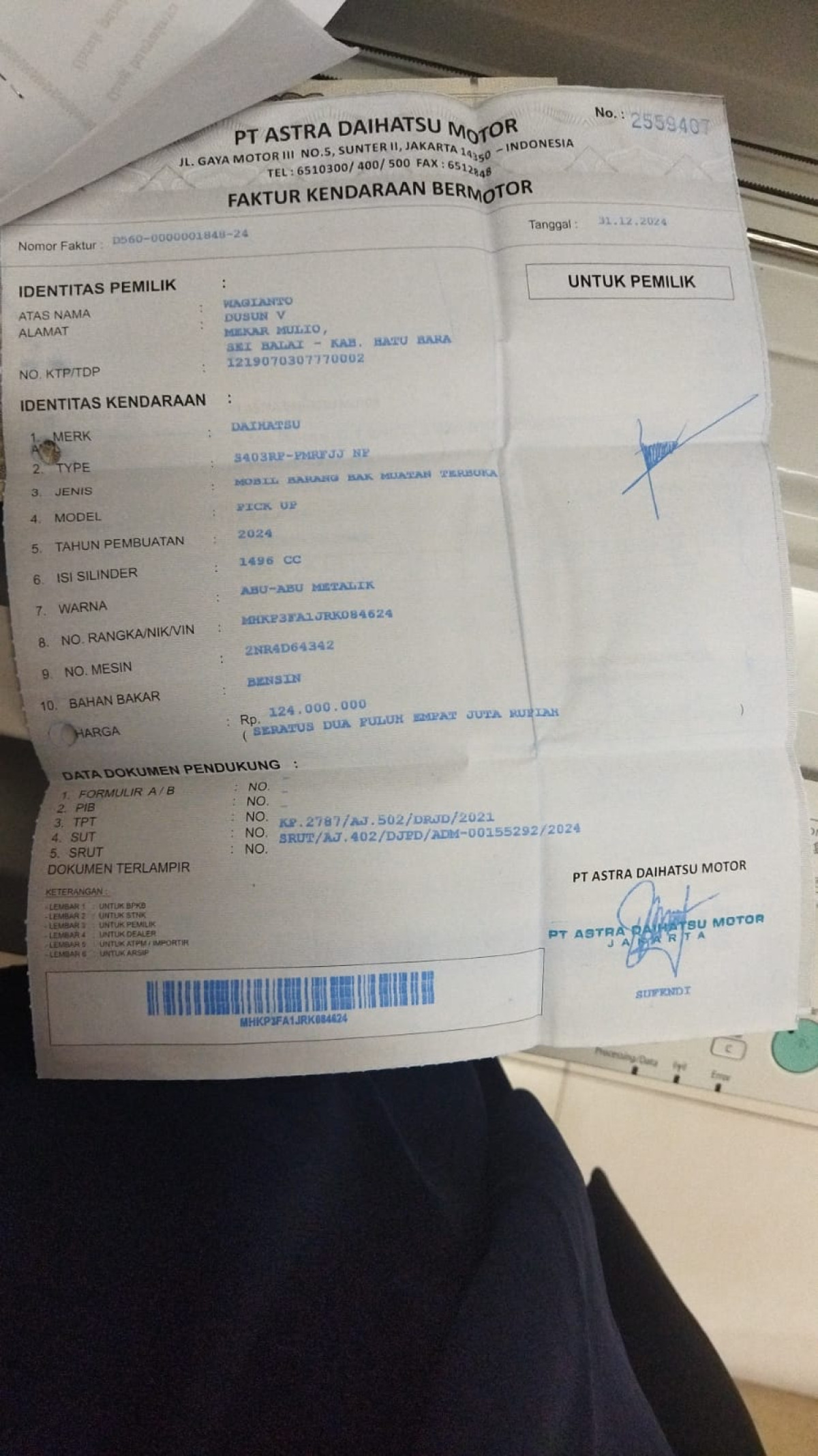 DAIHATSU  GRAN MAX  PICK-UP