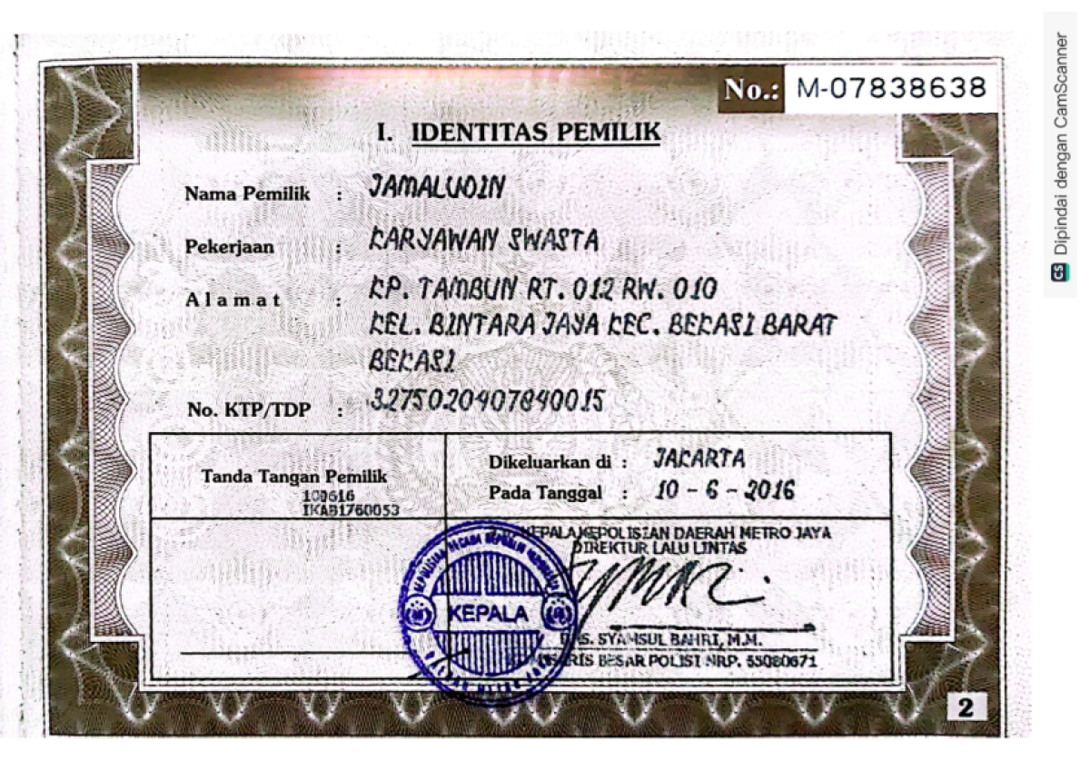 HONDA BEAT CBS FI CW