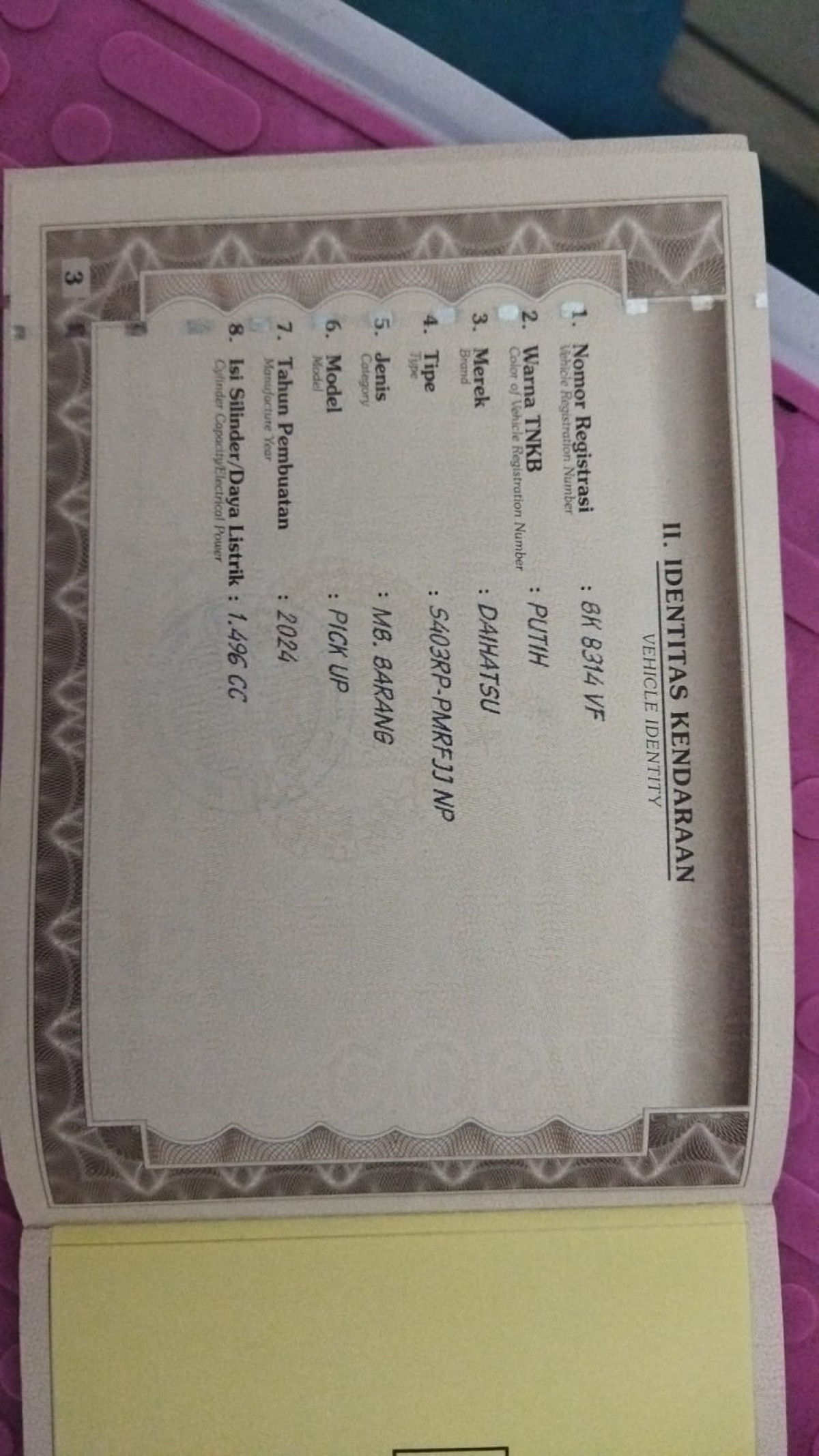 DAIHATSU  GRAN MAX  PICK-UP