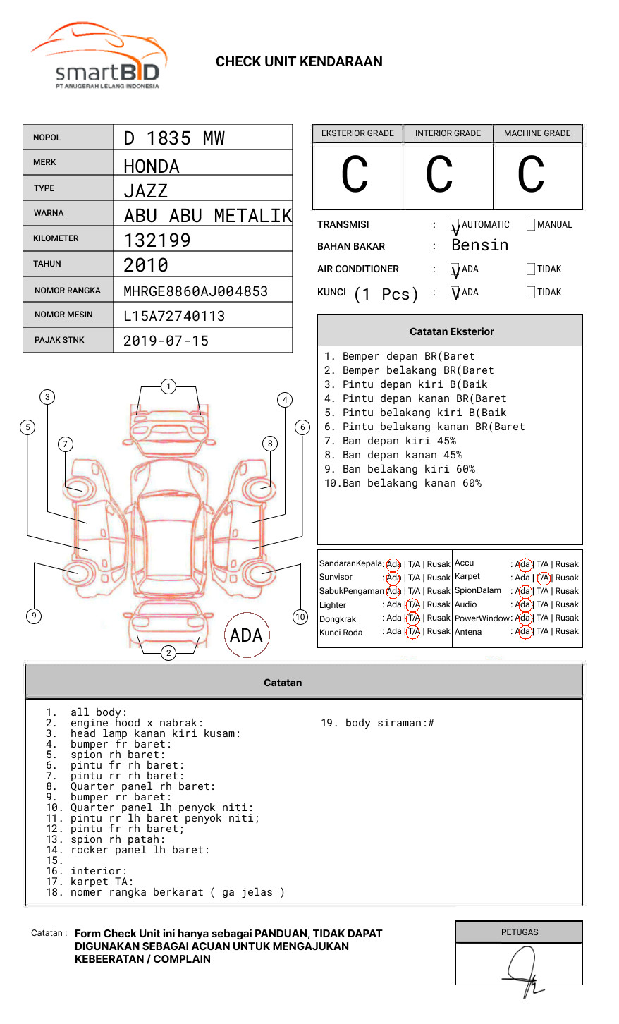 HONDA  JAZZ  GE8 1.5 E