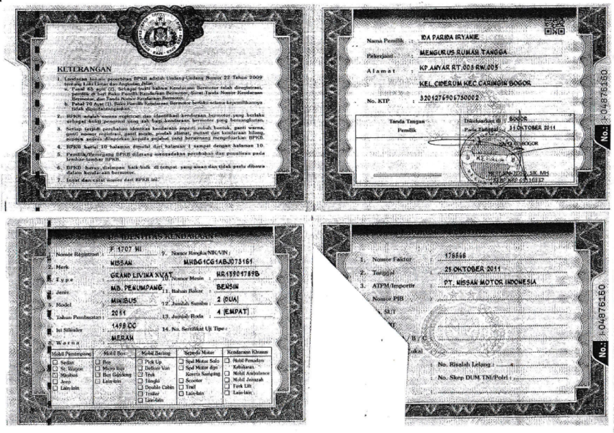 NISSAN  LIVINA GRAND  XV