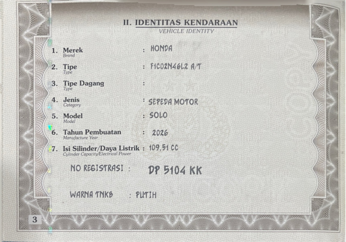 HONDA SCOOPY PRESTIGE