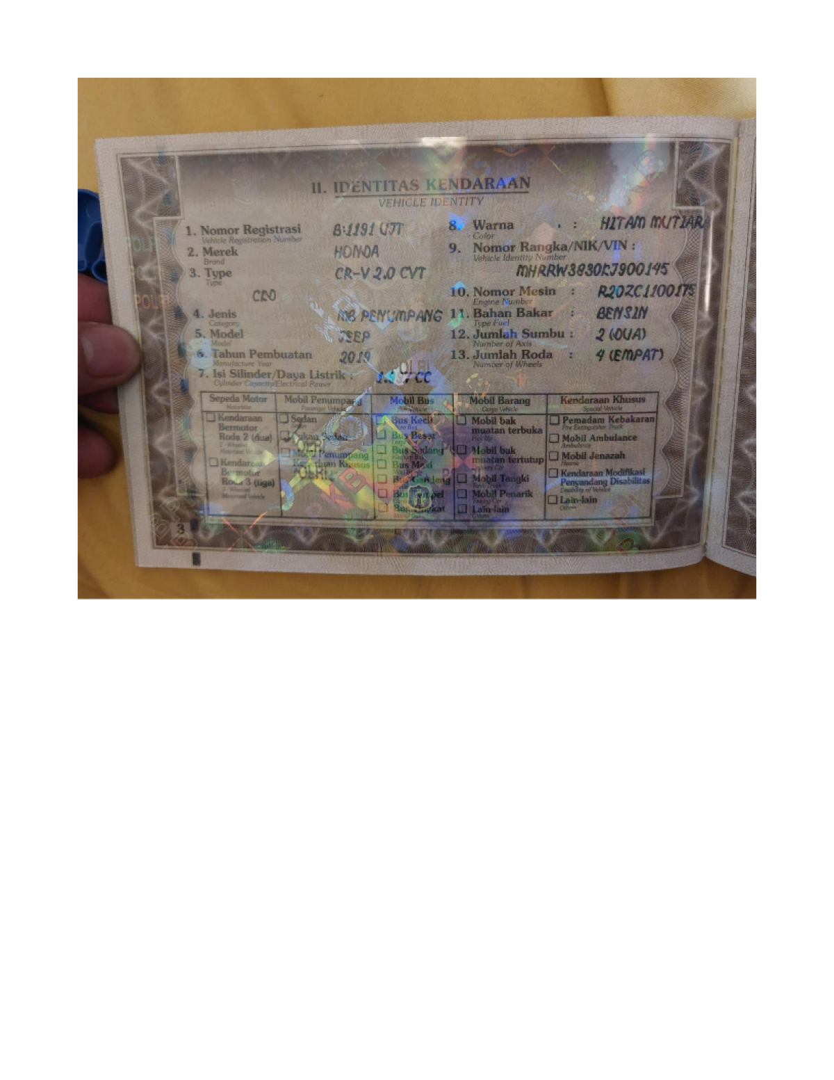 HONDA CR-V 2.0 CVT CKD