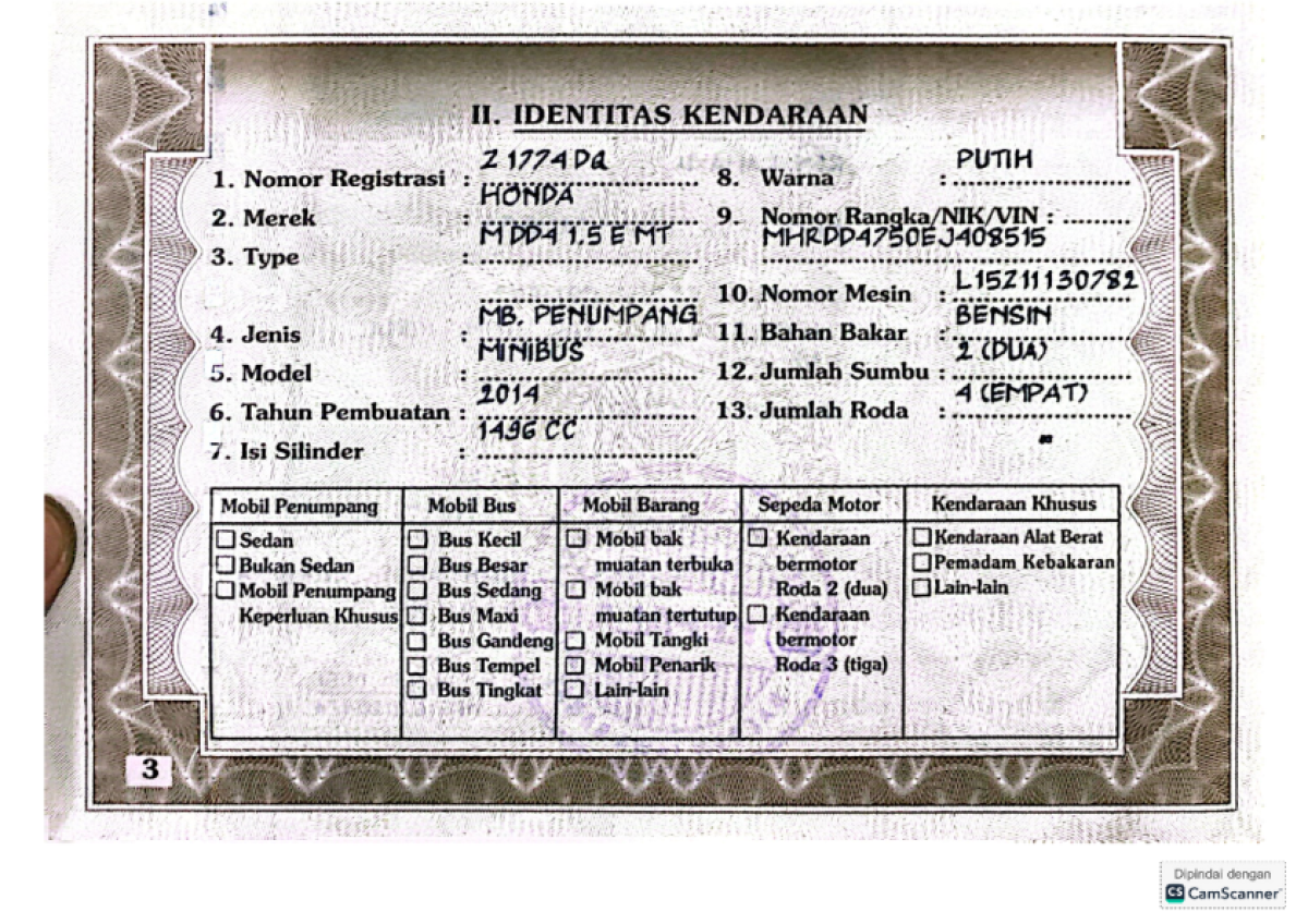 HONDA  MOBILIO  DD4 1.5E