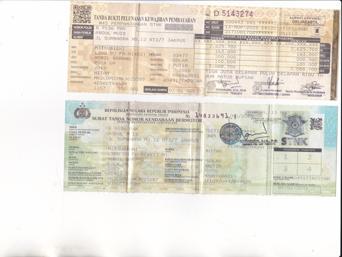 MITSUBISHI L 300 L300 PU FB-R (4X2)