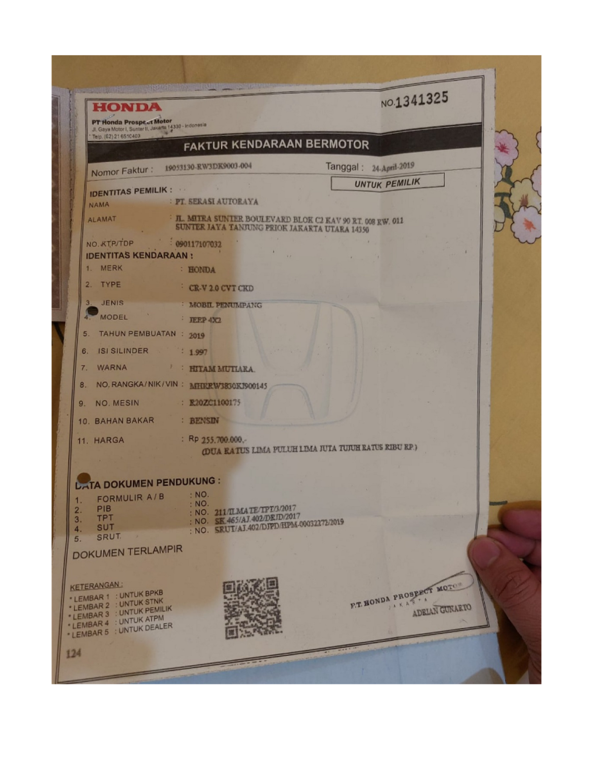 HONDA CR-V 2.0 CVT CKD