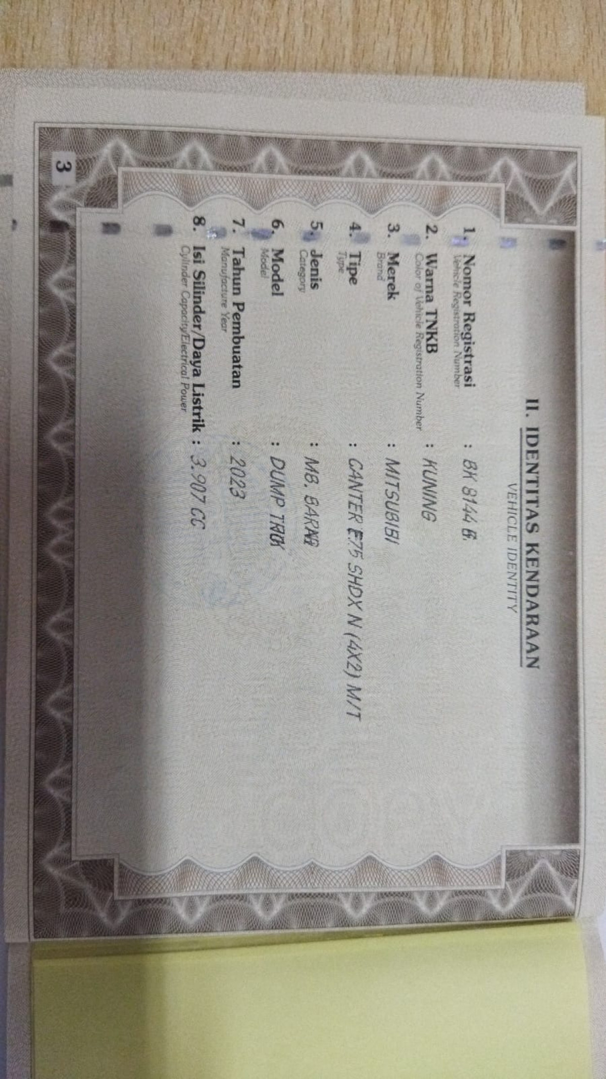 MITSUBISHI  FE-75 SHDX N