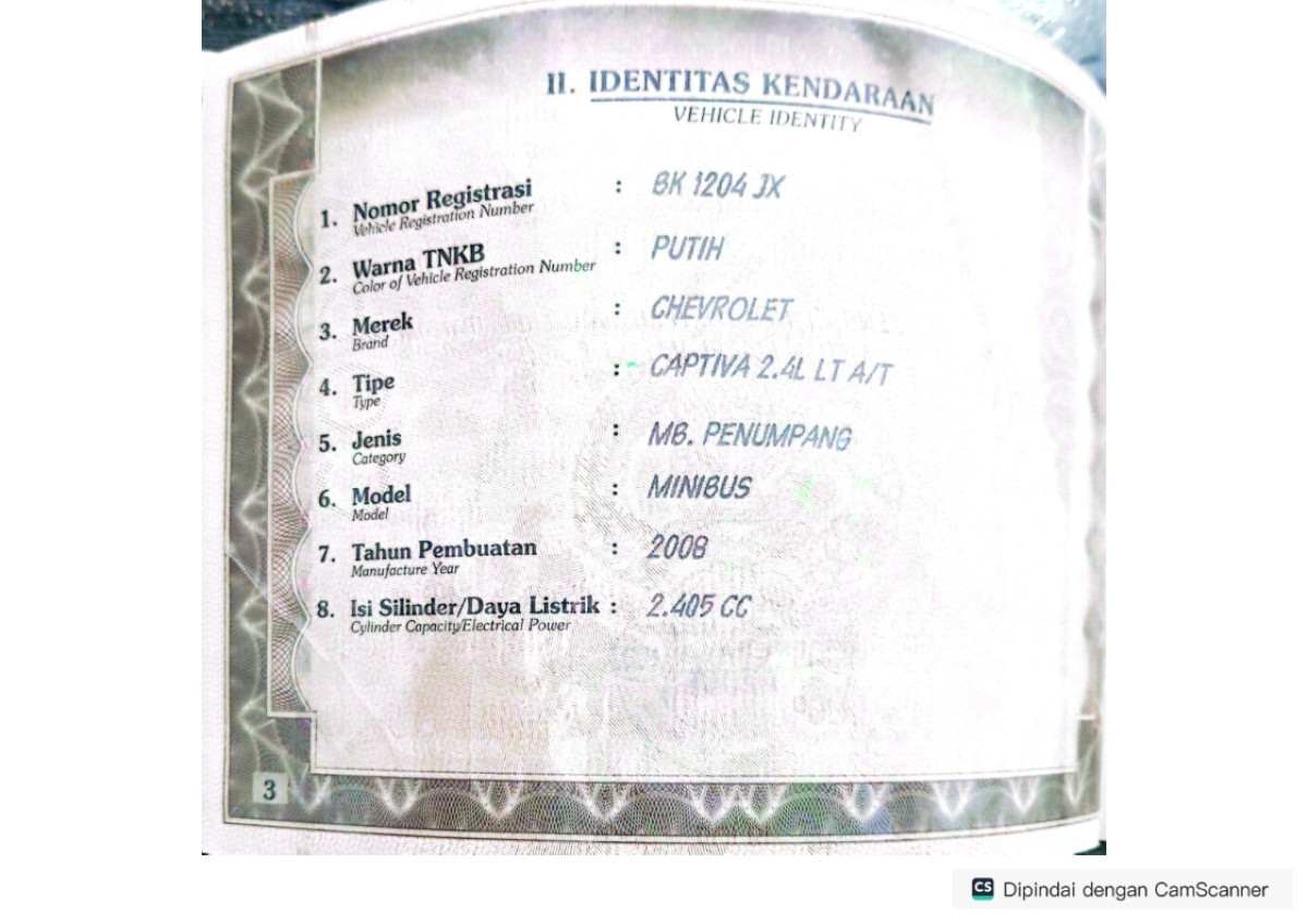 CHEVROLET CAPTIVA 2.4L LT