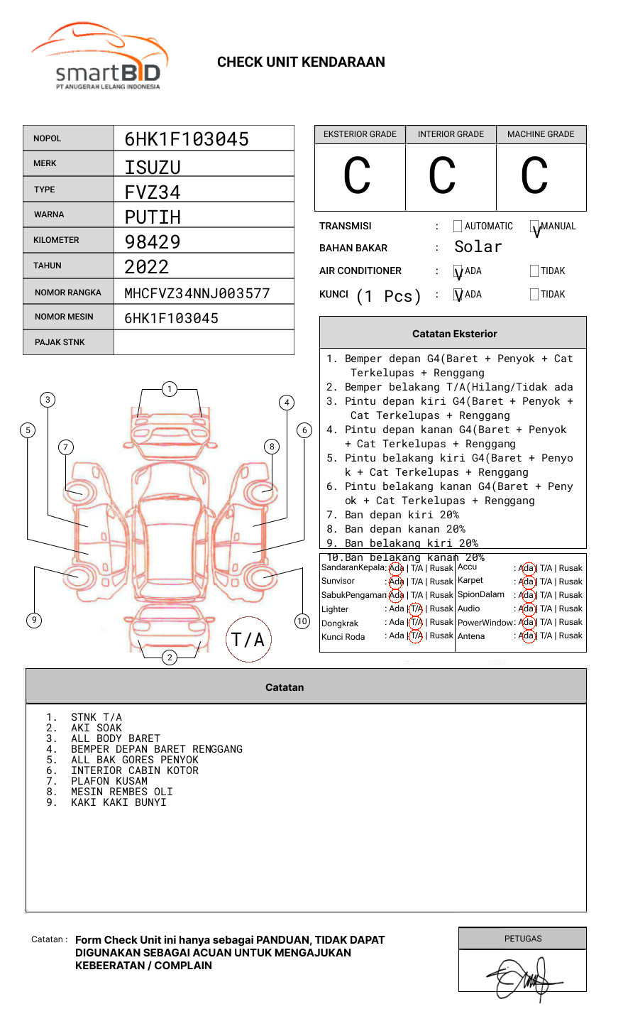 ISUZU N HP 6.1