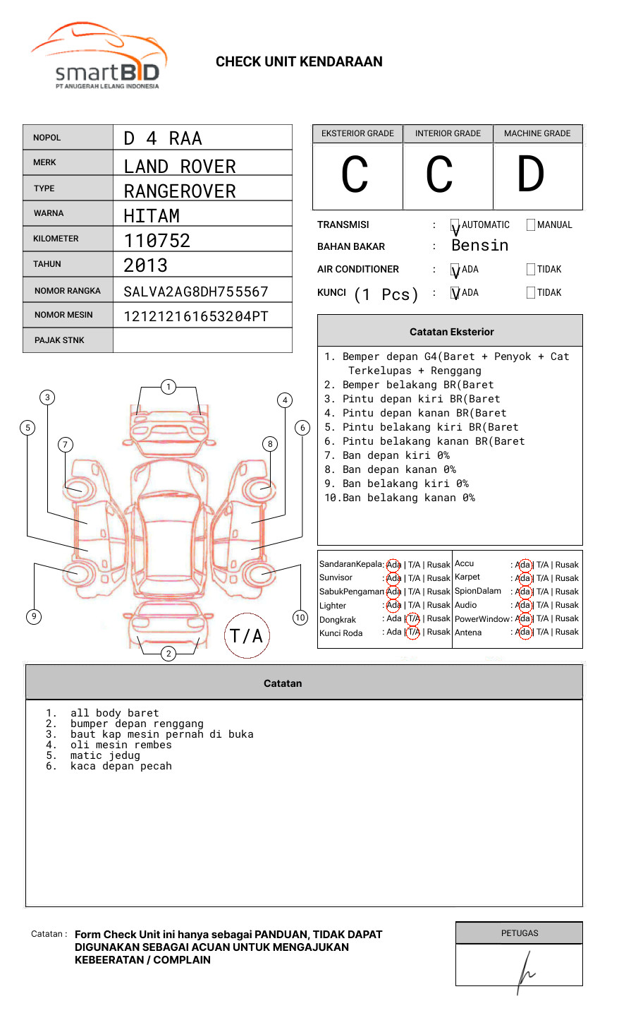 LAND ROVER RANGEROVER