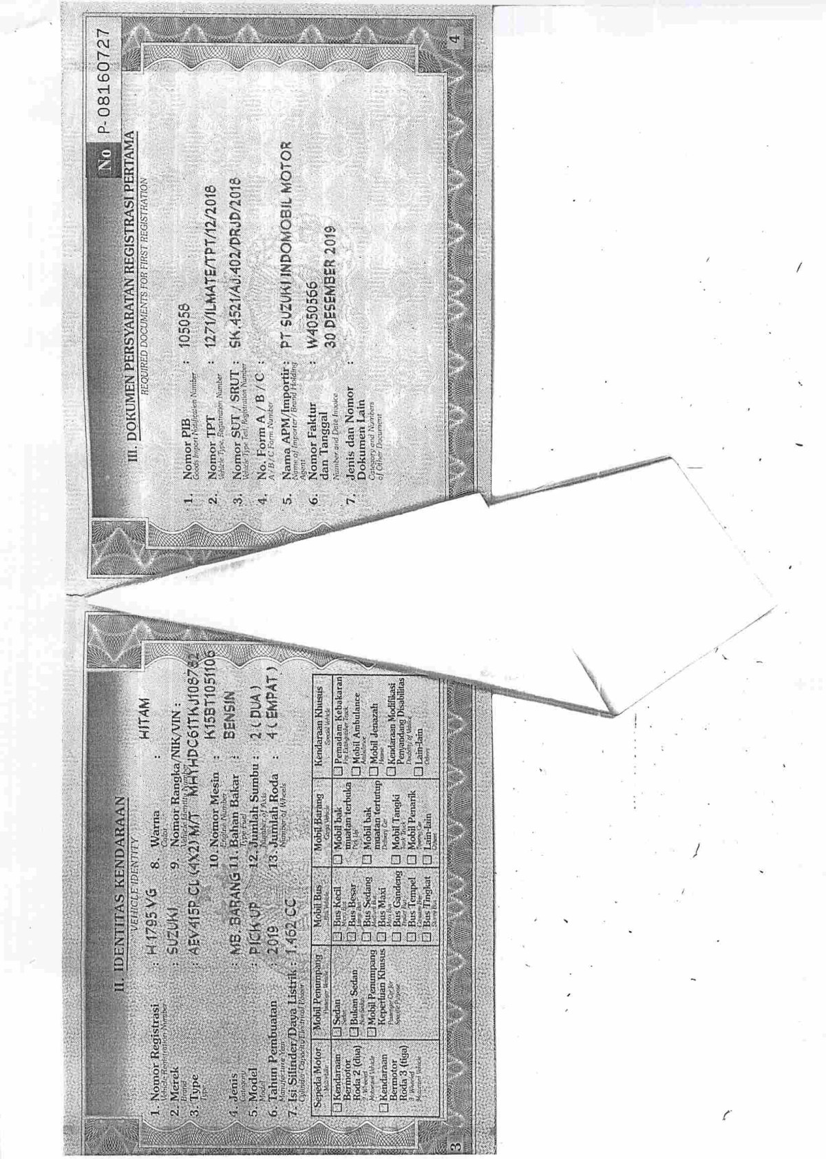 SUZUKI CARRY 1.5 CL PU