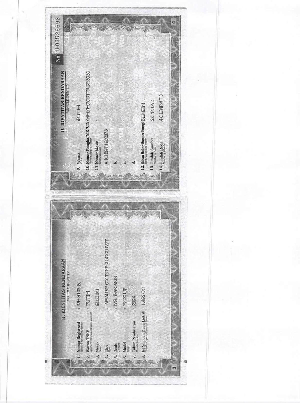 SUZUKI  CARRY  CX PICK UP