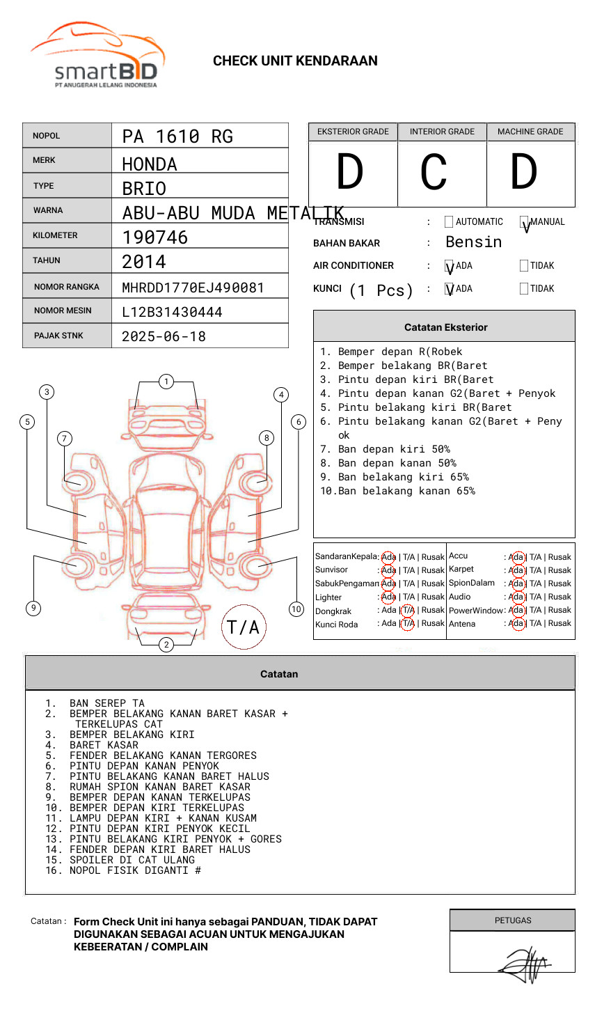 HONDA BRIO