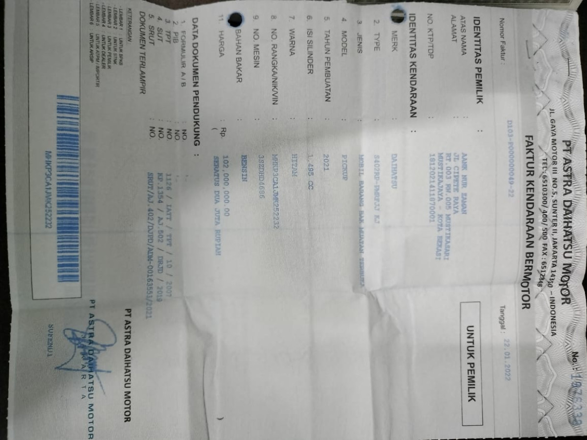 DAIHATSU GRAN MAX  PICK-UP