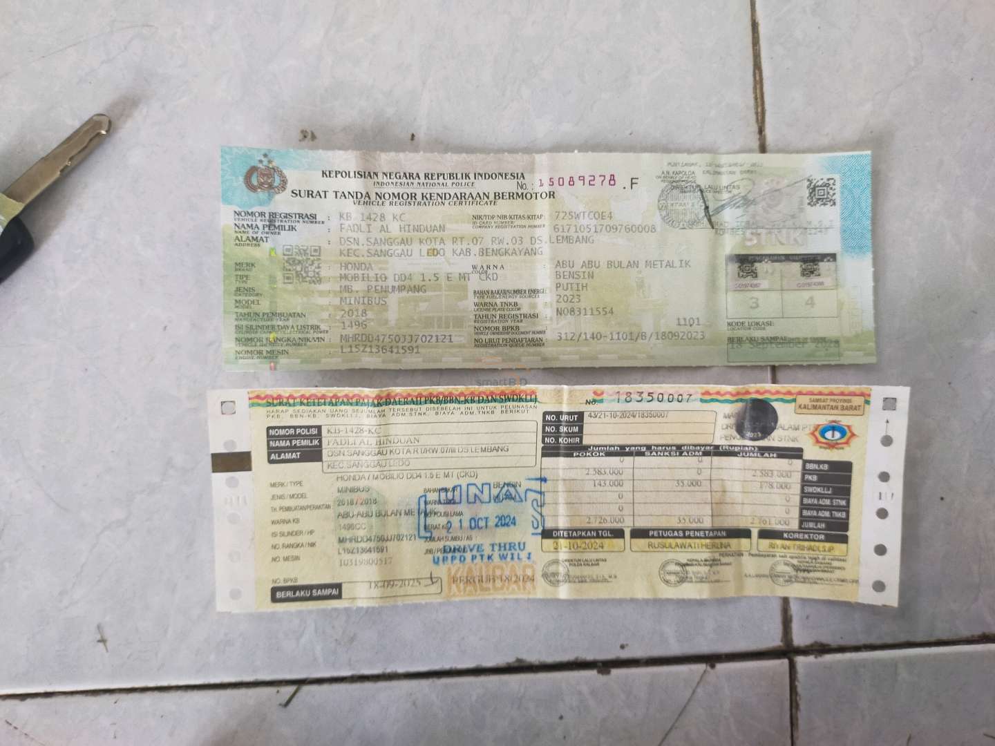 HONDA  MOBILIO