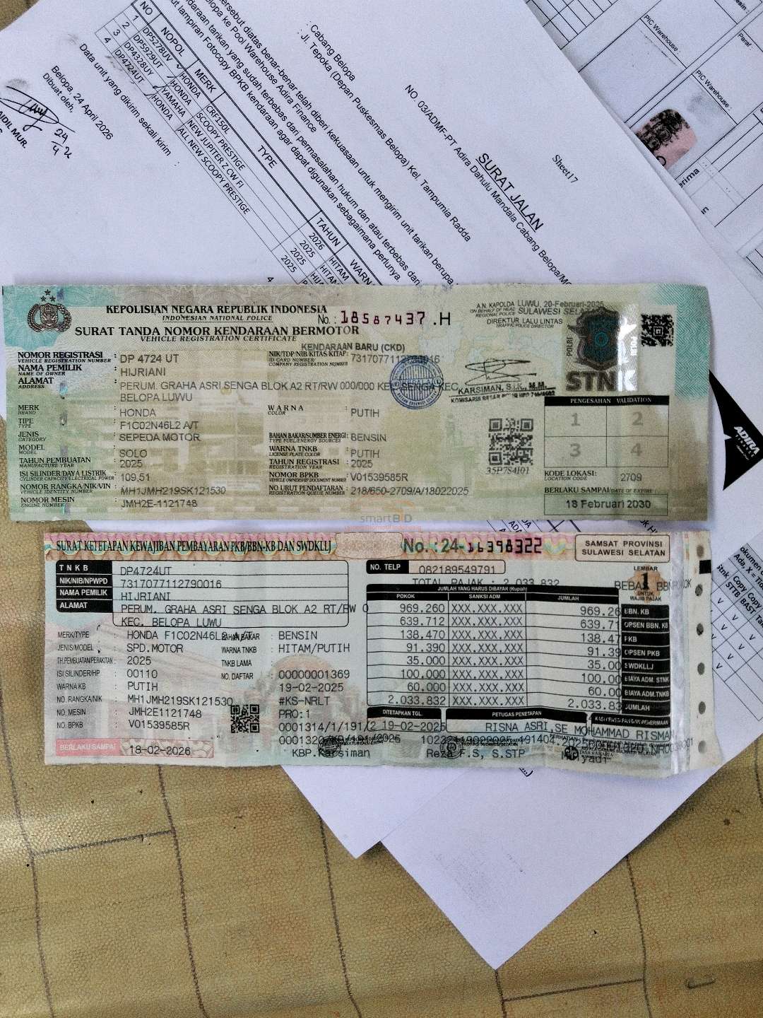 HONDA SCOOPY PRESTIGE