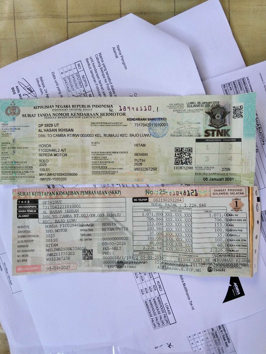 HONDA SCOOPY PRESTIGE