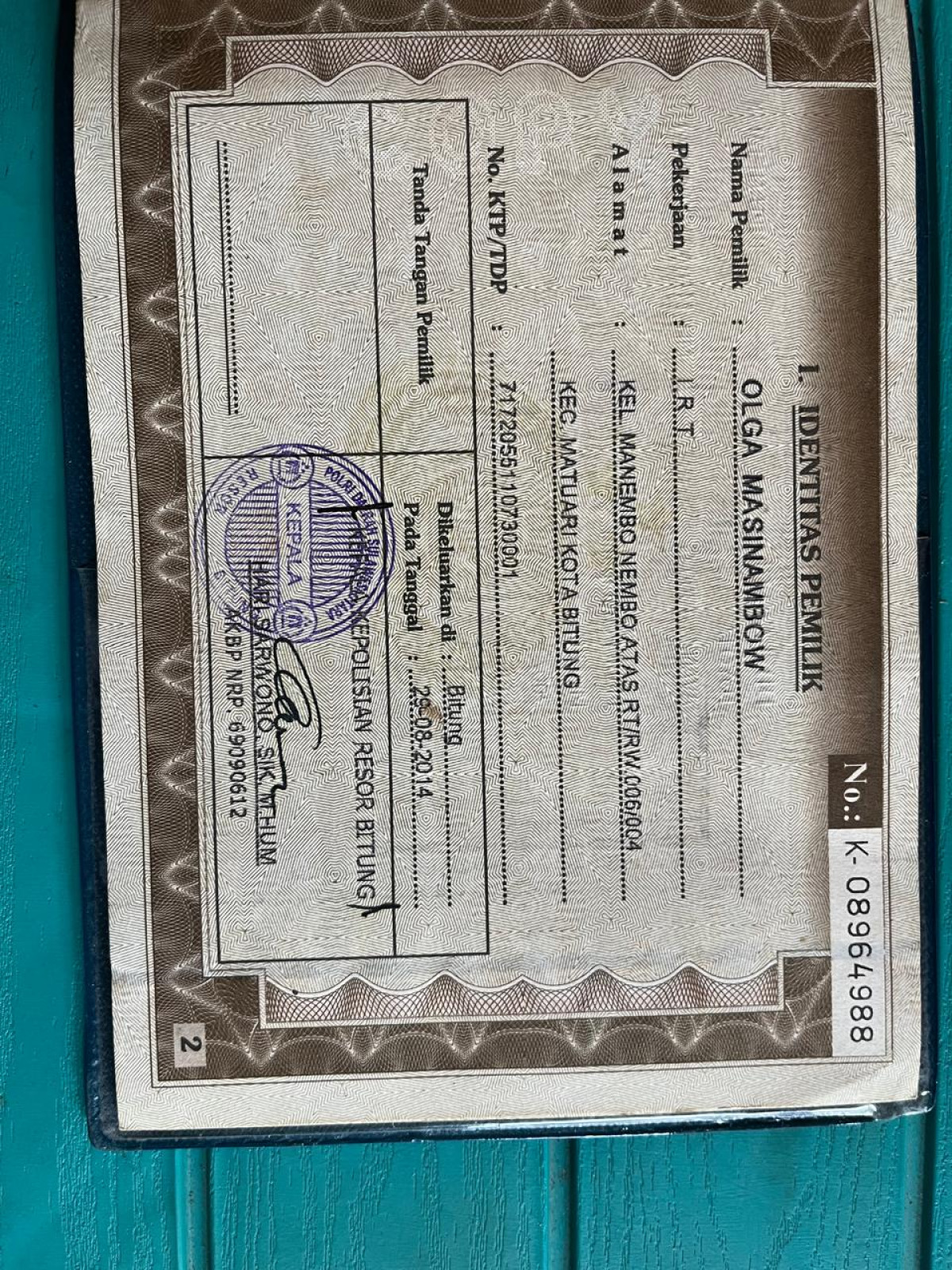 TOYOTA AVANZA  1.3 G