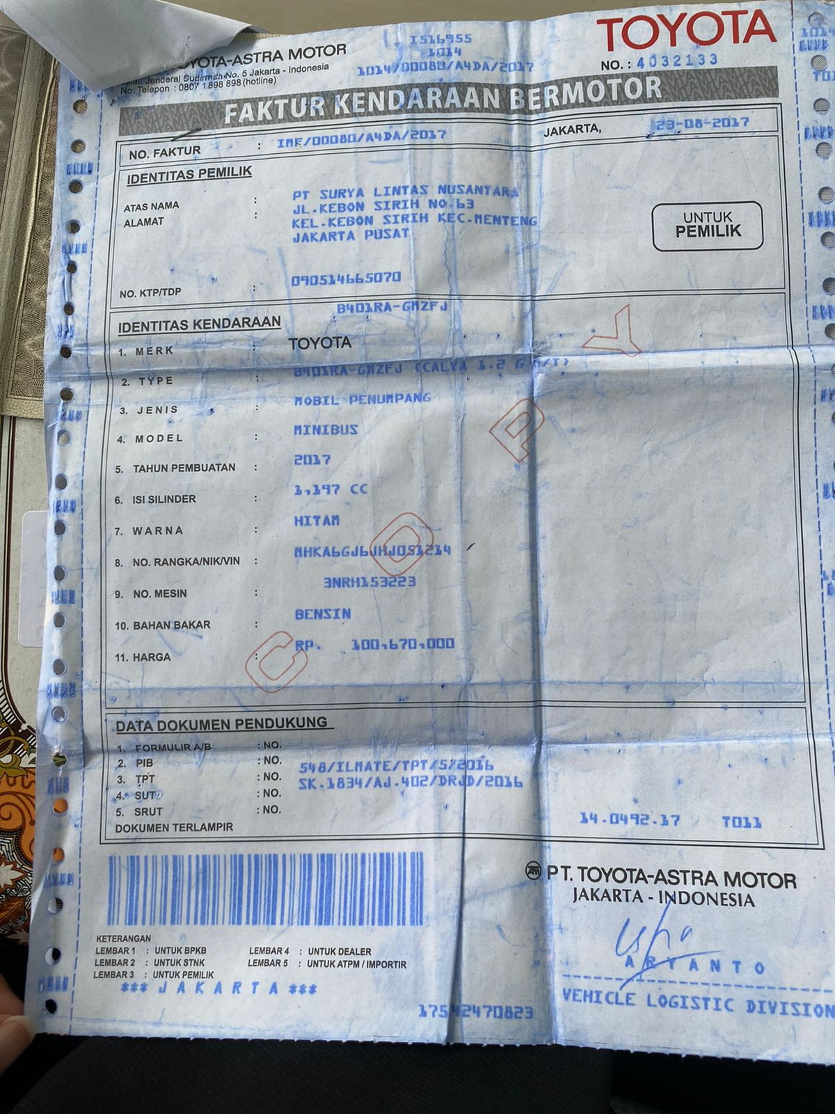 TOYOTA CALYA  1.2 G M/T