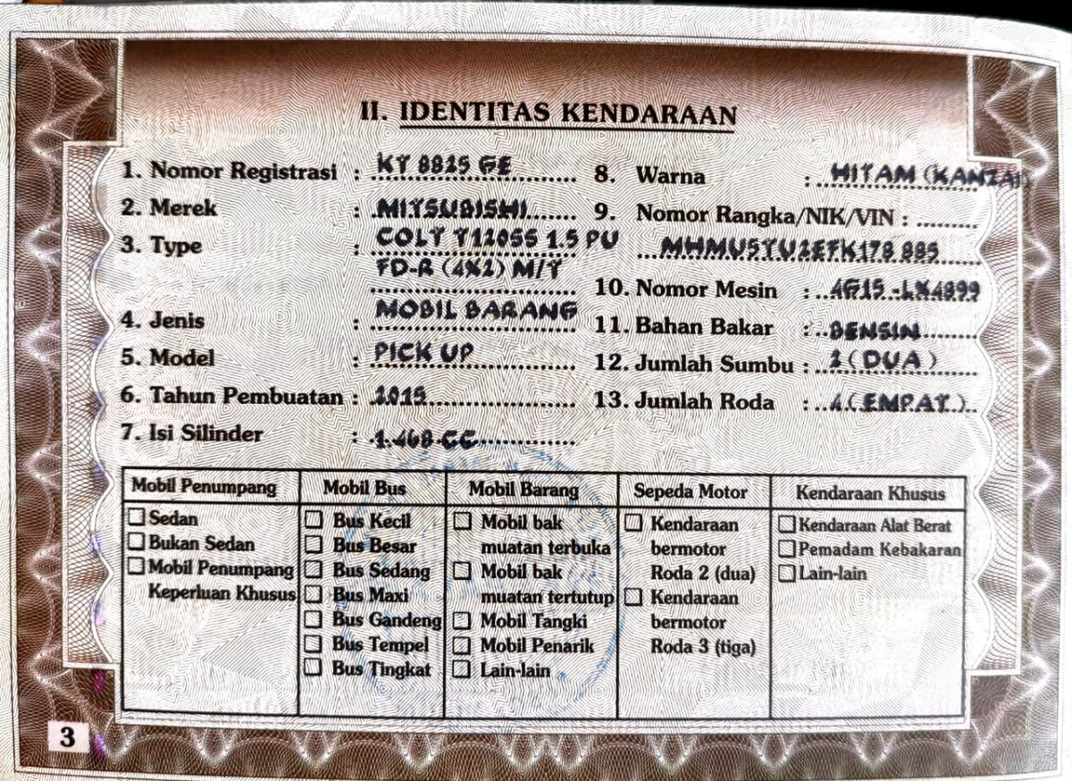 MITSUBISHI COLT T 120 SS 1.5 PU